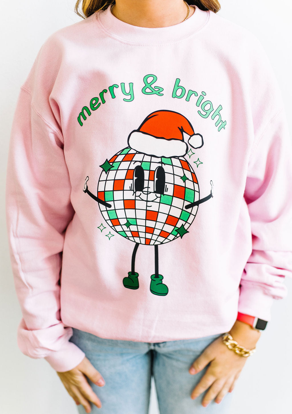 Merry & Bright Disco Sweatshirt