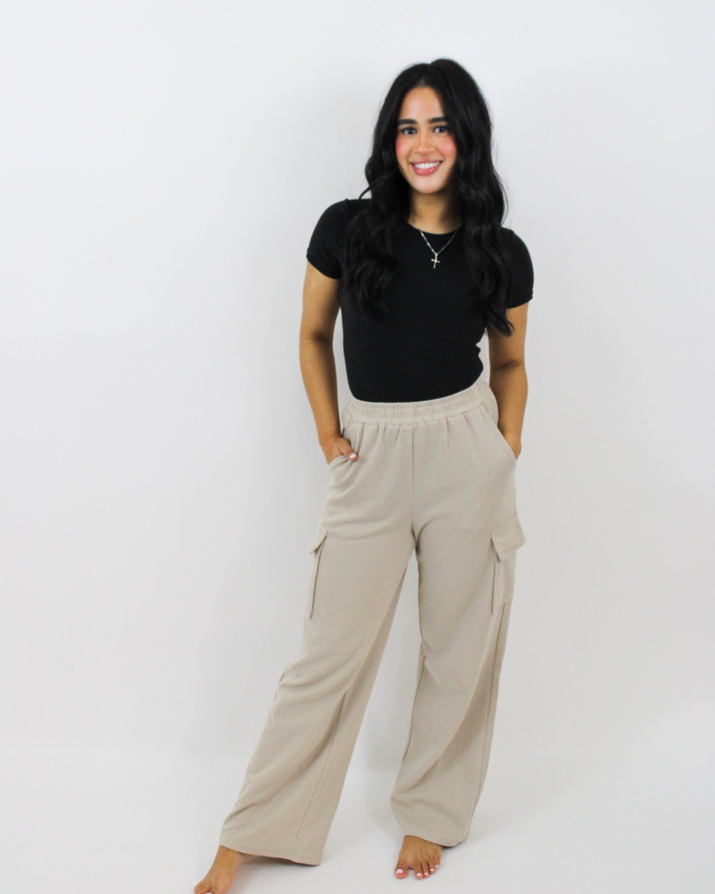 On The Go Knit Cargo Pants